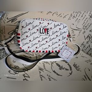 Brighton Love Scroll Crossbody Bag NWT 8" X 5" X 2" Strap Max Drop 26"